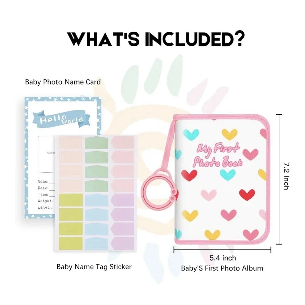 Baby's First Photo Book – Holds‎ 21 Photos (Pink 